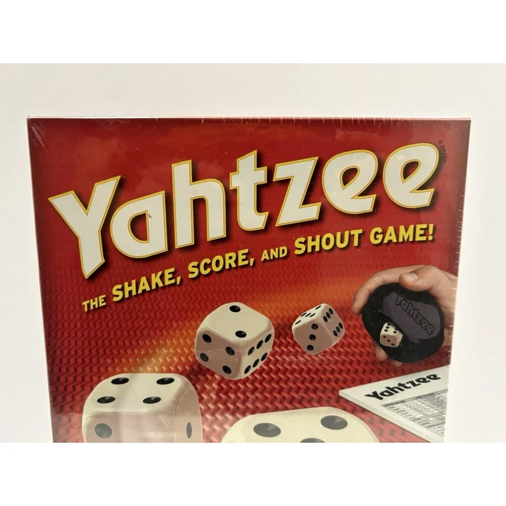 Hasbro Gaming Yahtzee Classic Dice Game Family Fun for Kids and Adults Ages 8+
